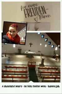 Hochzeitssängerin Gabriele Golsch - www.ele-singt.de - Herzenswärme statt Winterkälte - Eine Hochzeit im Oktober in St. Maria Königin in Vilich-Müldorf bei Bonn