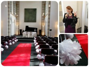 Hochzeitssängerin Gabriele-Golsch - Hochzeit, Taufe, Beerdigung - Hochzeit im Collegium Leonium in Bonn